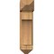 Ekena Millwork Westlake Arts and Crafts Rough Sawn Bracket w/ Offset Brace, Western Red Cedar, 8"W x 20"D x 32"H BKT0806X20X32WTL03RWR - alternate 3